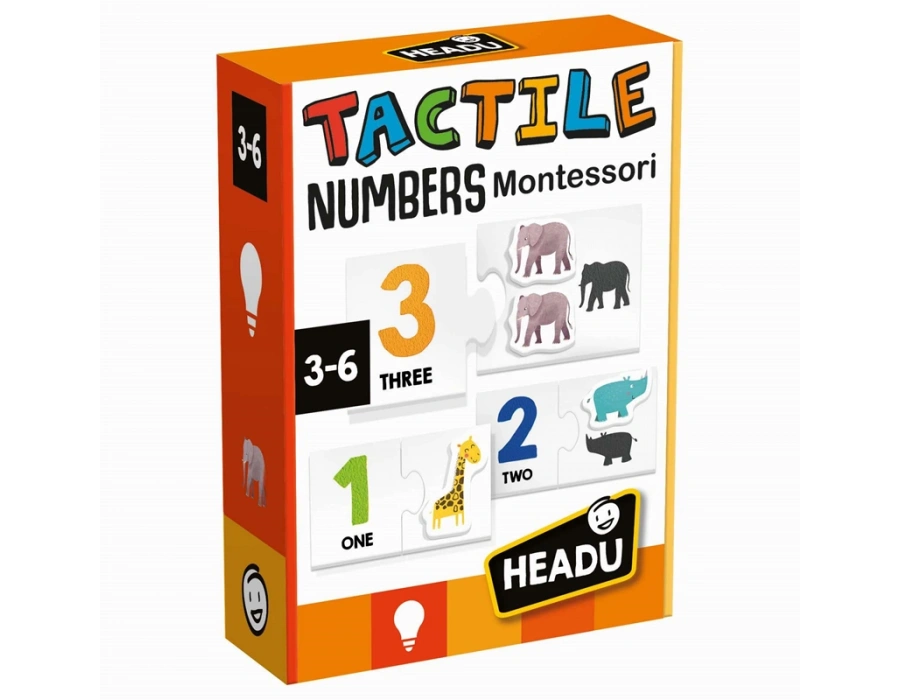 HEADU TACTILE NUMBERS MONTESSORI (3-6 YAŞ)