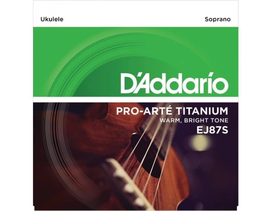 UKULELE TEL SETİ, SOPRANO, TITANIUM, WARM BRIGHT
