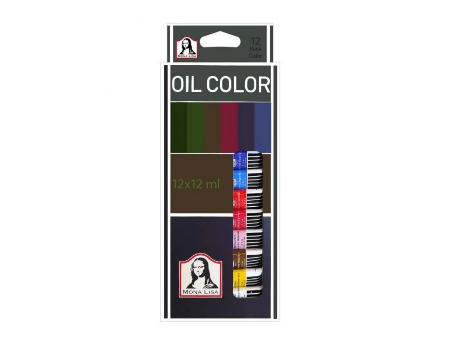 Mona Lisa Yağlı Boya Oil Color 12x12ml