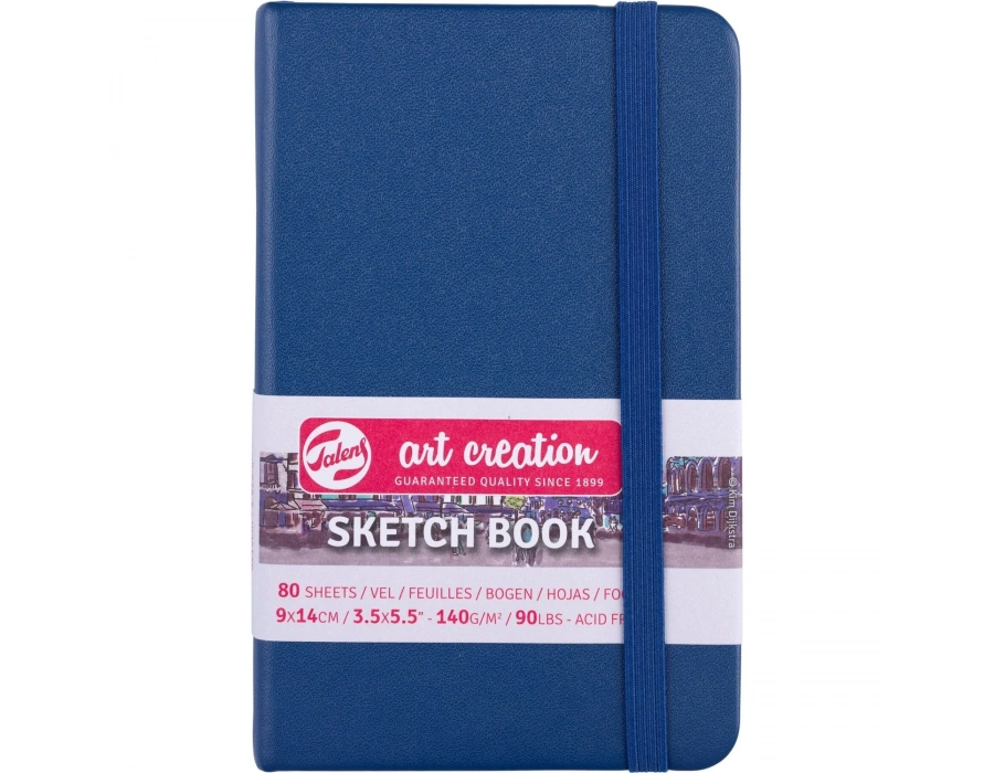 Art Creation Talens Sketchbook Navy Blue – 13×21 Cm 140 Gr 80 Sheets