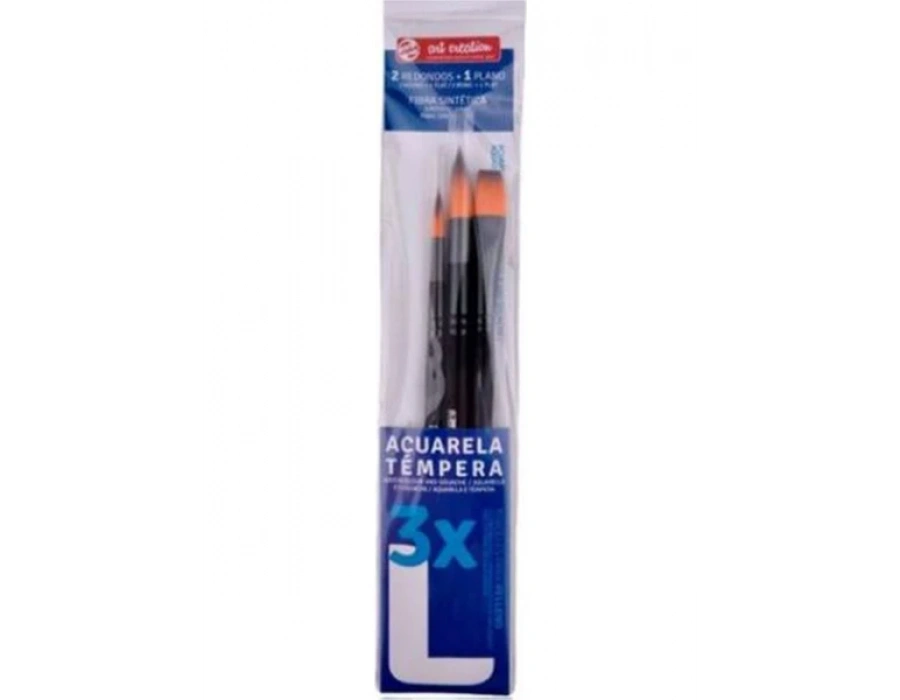 Talens Art Creation Kıs Sap 3 Lü Fırça Seti L