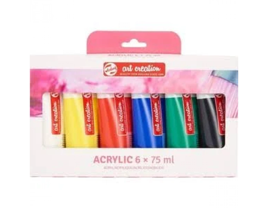 Art Creation Akrilik Boya Seti 6 x 75ml Tüp