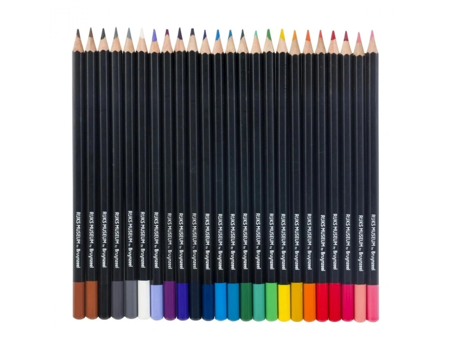 Bruynzeel Rijks Museum Kuru Boya Kalem Seti 24 Renk Milk Maid Metal Kutu