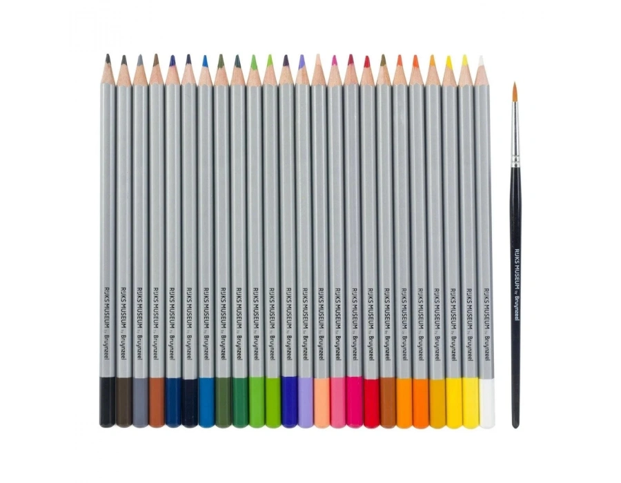 Bruynzeel Rijks Museum Sulu Boya Kalem Seti 24 Renk Van Gogh Metal Kutu