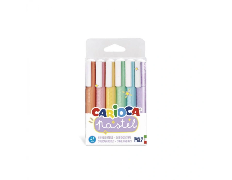 CARİOCA PASTEL İŞARETLEME KALEMİ 6LI