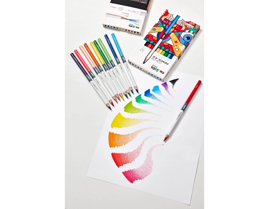 CARİOCA PLUS 4.0 KURU BOYA KALEMİ 12Lİ