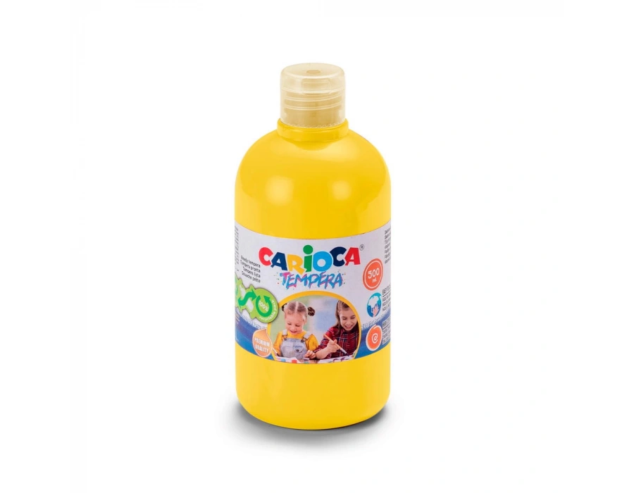 CARİOCA TEMPERA SULUBOYA SÜPER YIKANABİLİR SARI 500 ML