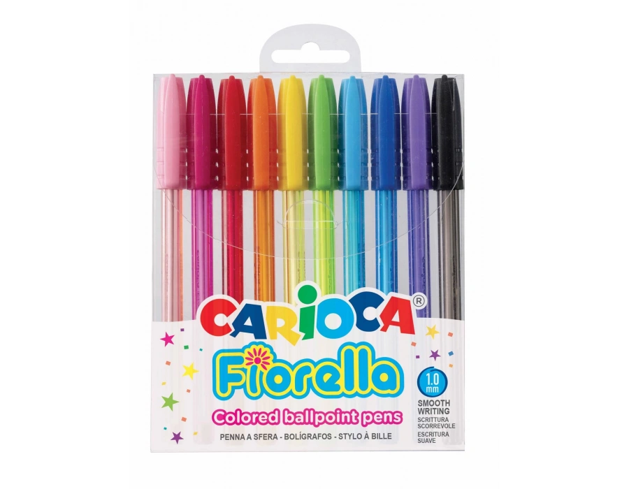 CARİOCA TÜKENMEZ KALEM FIORELLA 10 LU