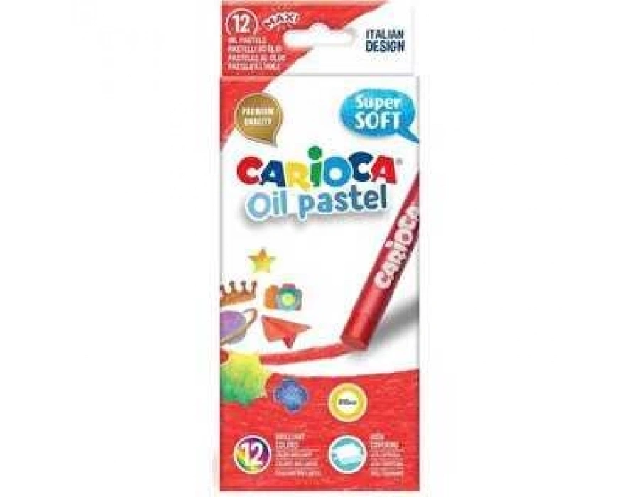 Carioca Yağlı Pastel Boya 12`li