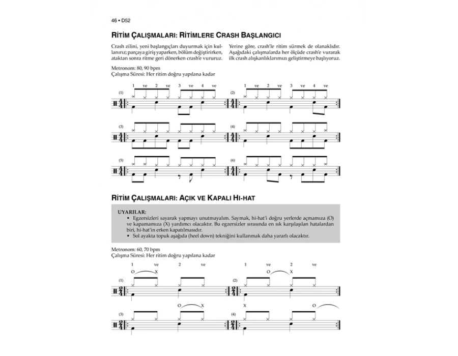 D52: 52 HAFTADA TEMEL DAVUL DERSLERİ