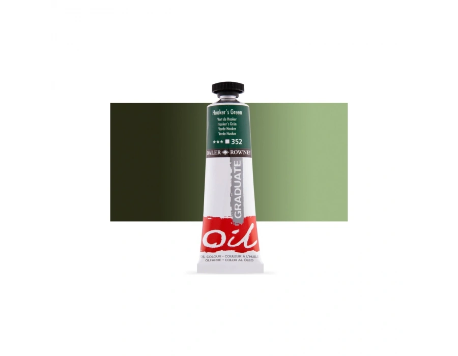 Daler Rowney Graduate Yağlı Boya 38ml 352 Hookers Green