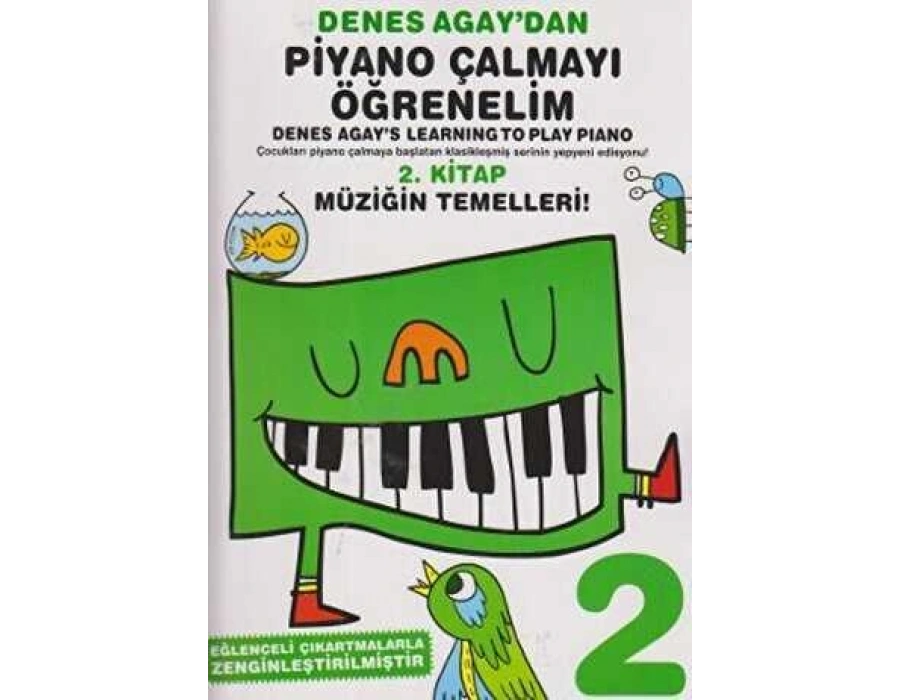 DENES AGAYDAN PİYANO ÇALMAYI ÖĞRENELİM 2. KİTAP