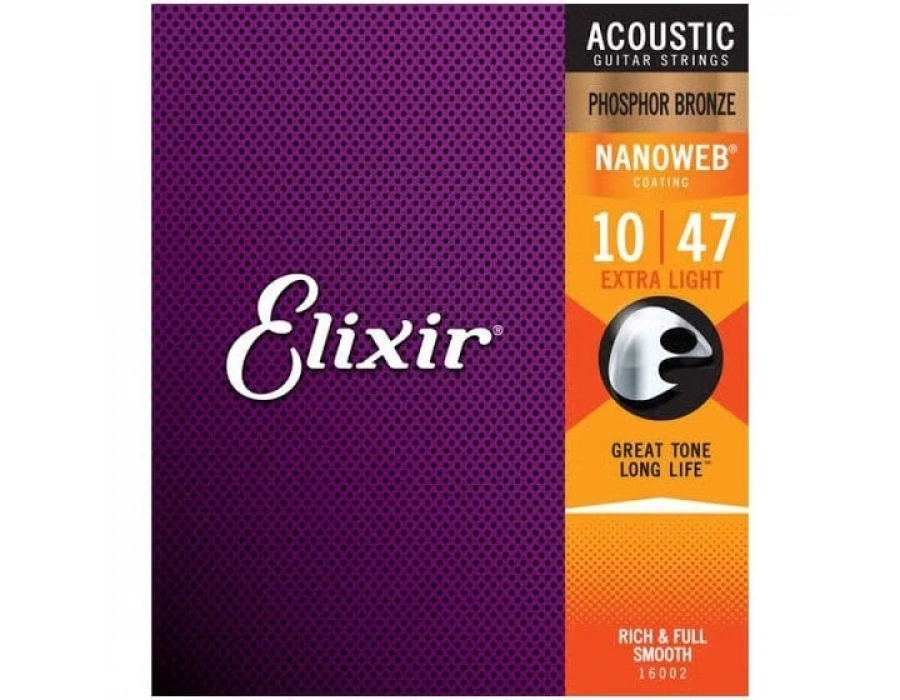 Elixir 010-047 Fosfor Bronz Akustik Gitar Teli (16002)