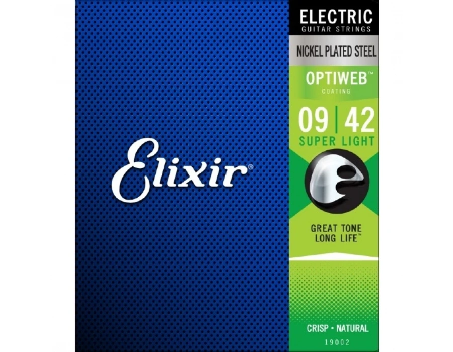 Elixir 19002 Optiweb Super Light Elektro Gitar Teli (9-42)