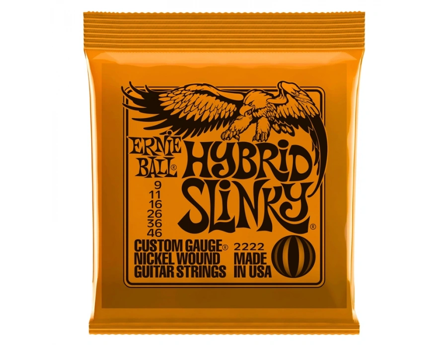 Ernie Ball P02222 Hybird Slinky Nickel 09-46 Elektro Gitar Teli