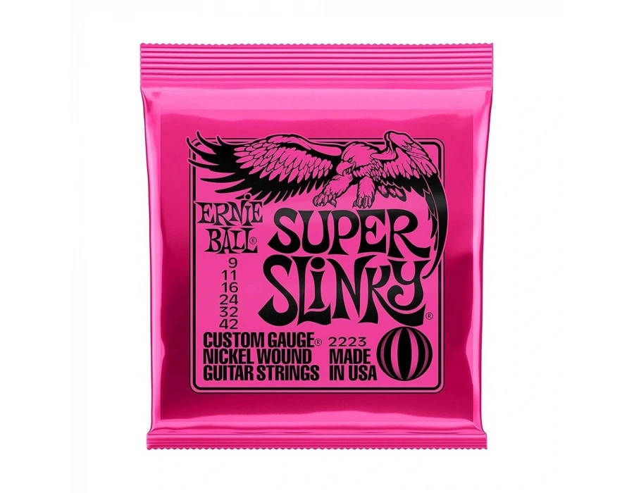 Ernie Ball P02223 Super Slinky 09-42 Elektro Gitar Teli