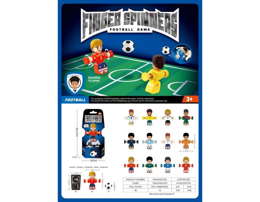 FINGER SPINNERS FOOTBALL GAME-2 FUTBOLCU