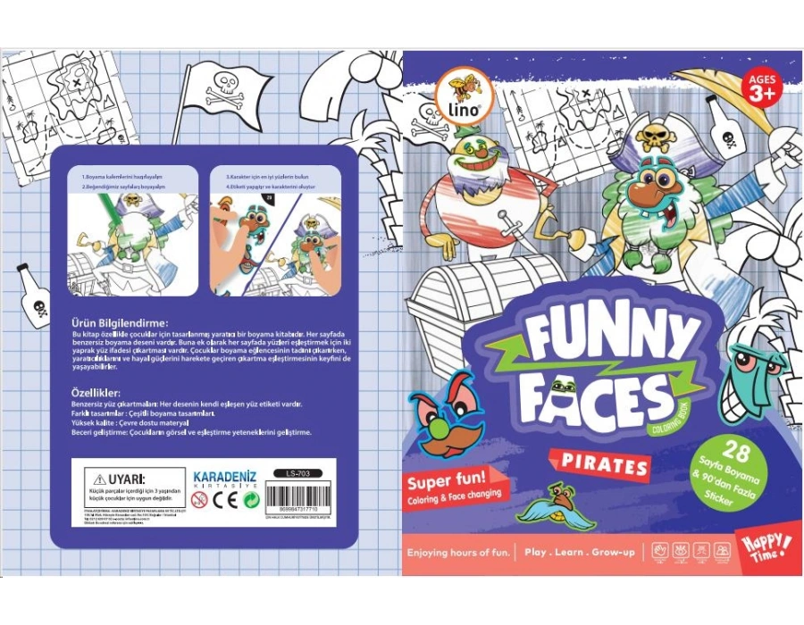 funny faces pirates