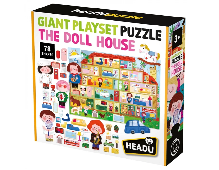 GIANT PLAYSET PUZZLE THE DOLL HOUSE