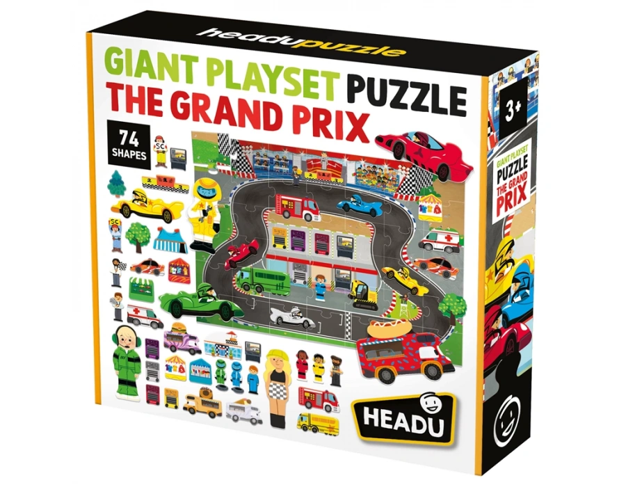 GIANT PLAYSET PUZZLE THE GRAND PRIX