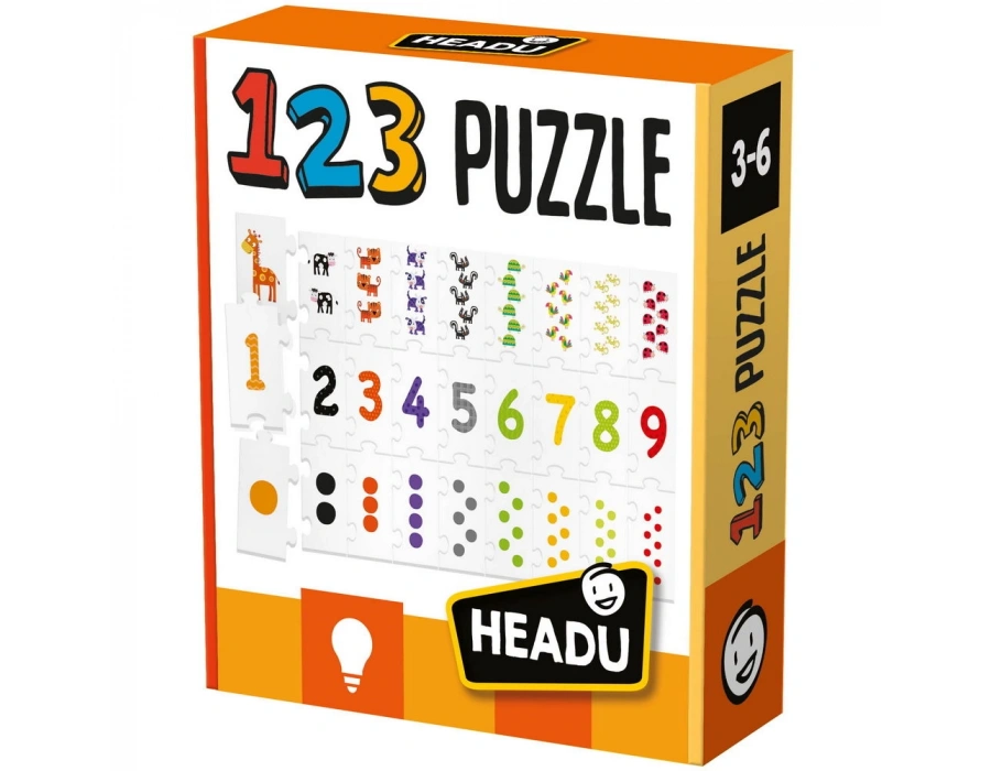 HEADU 123 PUZZLE (3-6 YAŞ)