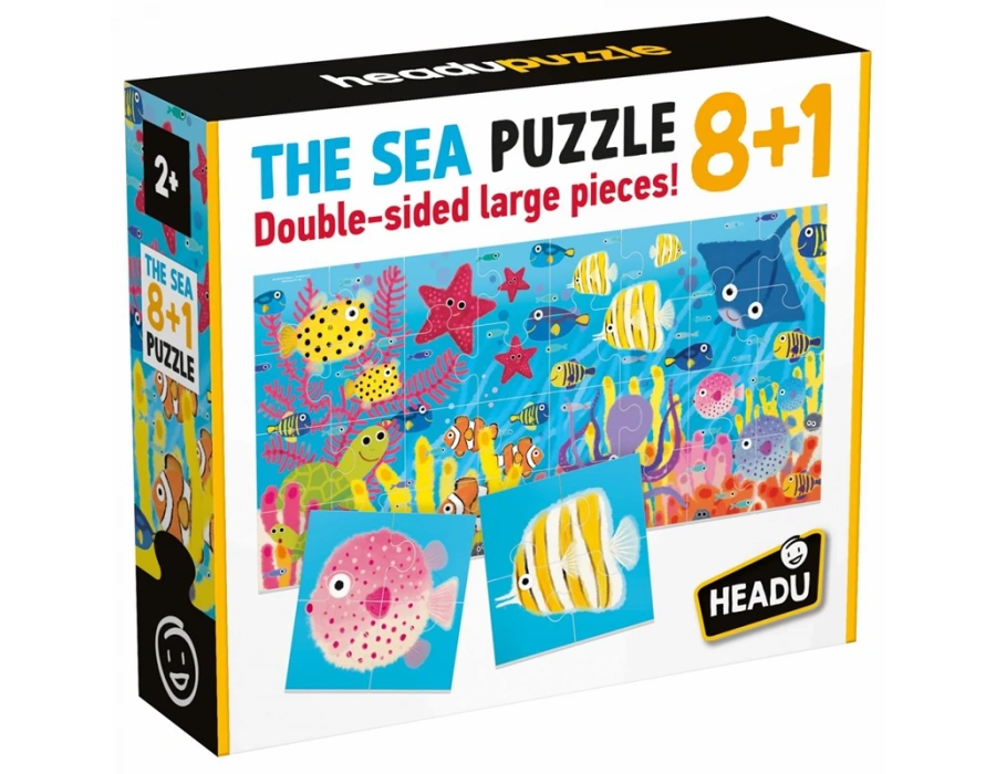 HEADU 4 TACTILE PUZZLE FARM (+2 YAŞ)