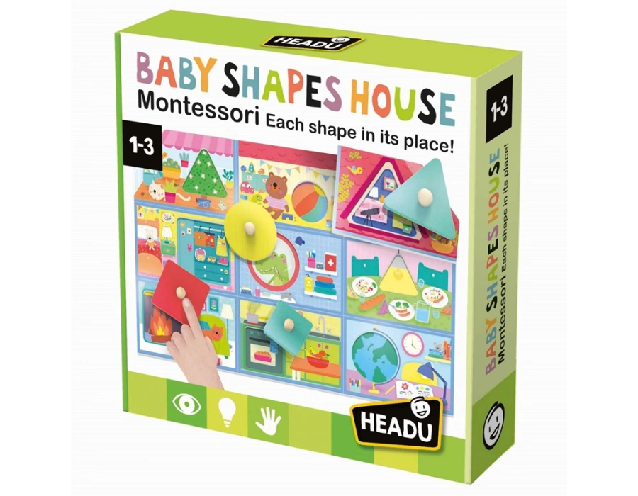 HEADU BABY SHAPES HOUSE MONTESSORI (1-3 YAŞ)