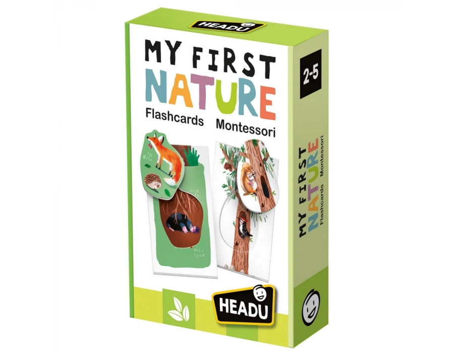 HEADU FLASHCARDS MY FIRST NATURE MONTESSORI