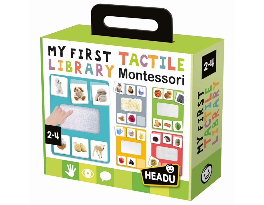 HEADU MY FIRST TACTILE LIBRARY MONTESSORI (2-4 YAŞ)