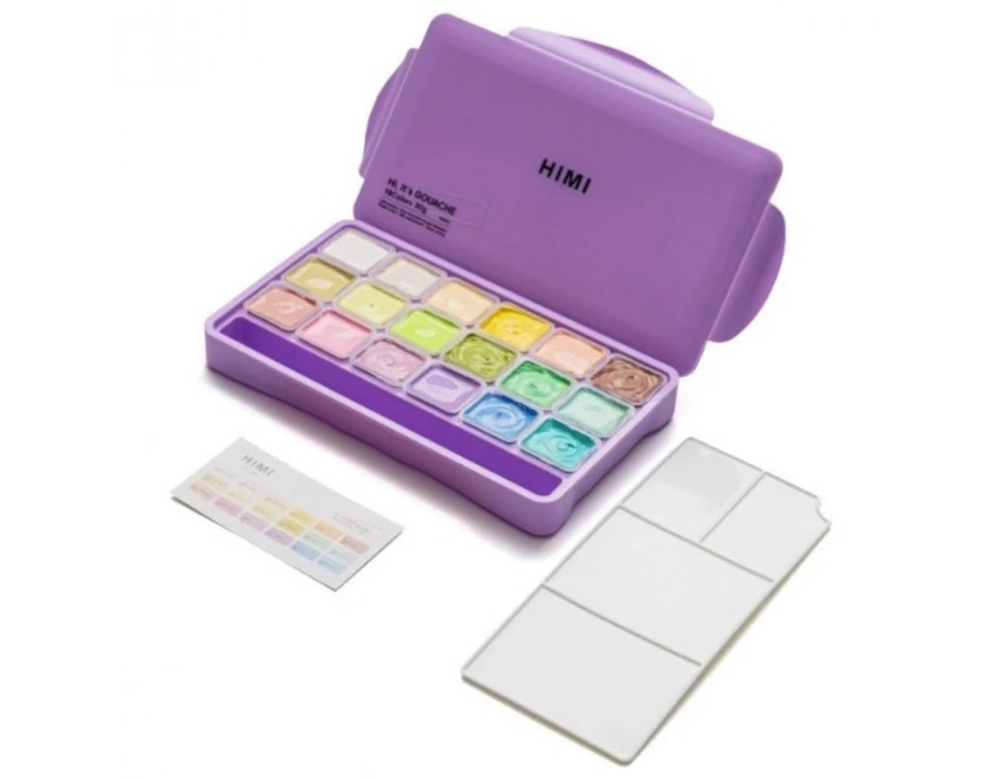 Himi Jelly Cup Guaj Boya Seti 18 Renk Pastel