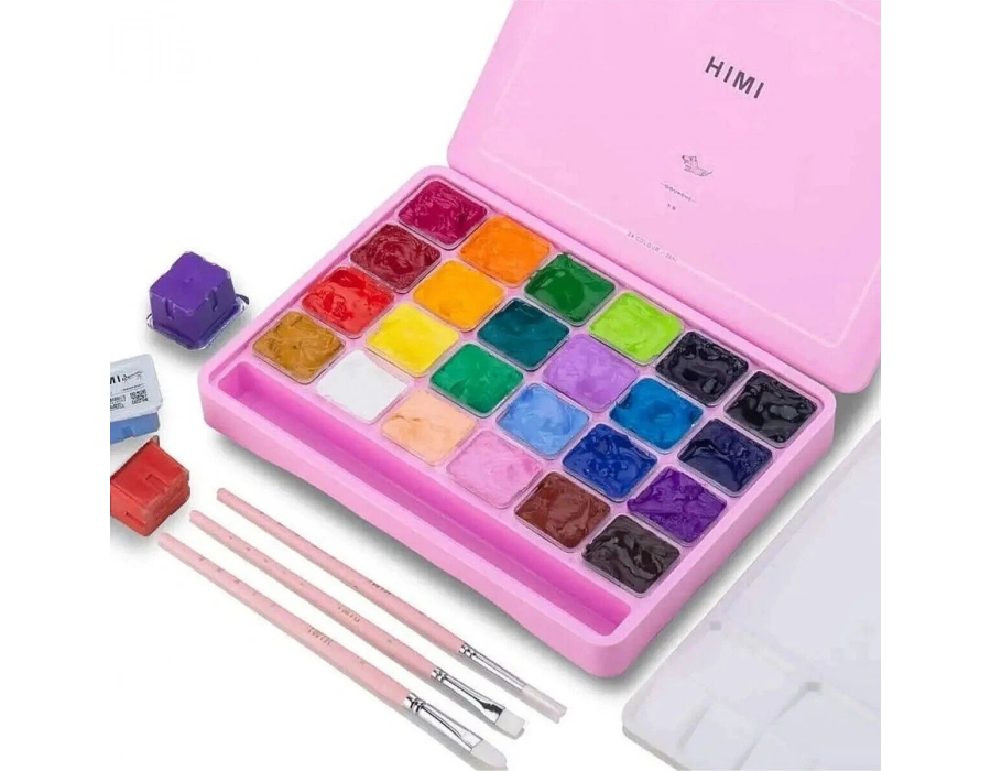 Himi Twin Cup Guaj Boya Seti 36 Renk
