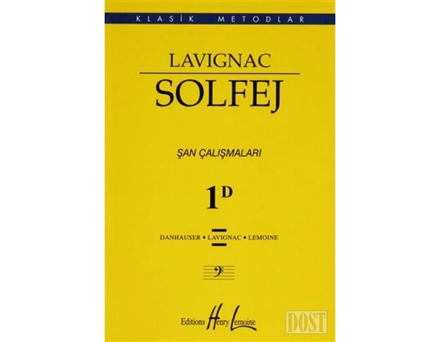 Lavignac Solfej 1D (Küçük Boy)