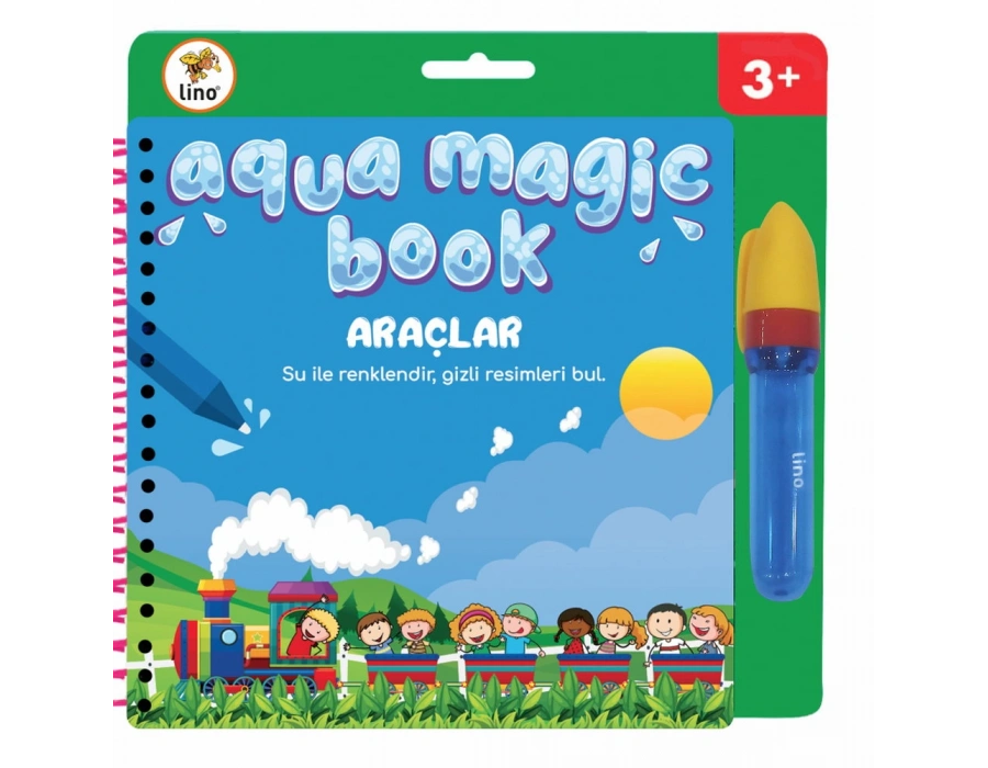 LİNO AQUA MAGİC BOOK ARAÇLAR (SİHİRLİ BOYAMA KİTABI)