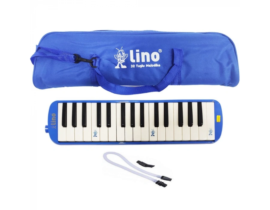 LİNO MELODİKA 32 TUŞLU BEZ ÇANTA MAVİ