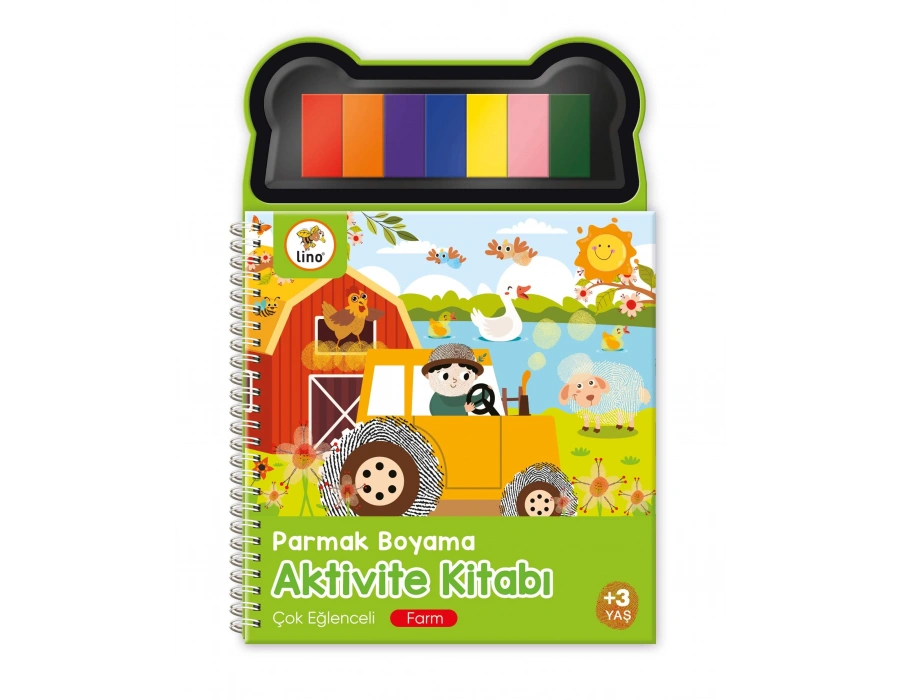 LİNO PARMAK BOYAMA AKTİVİTE KİTABI FARM