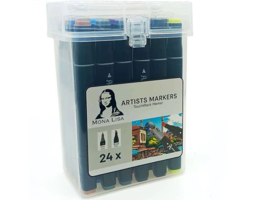 Mona Lisa Touchblack Marker 24 Renk