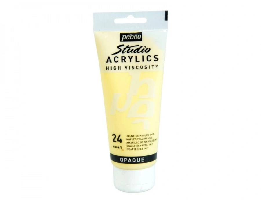 Pebeo Studio Akrilik Boya 100 ml Naples Yellow 24