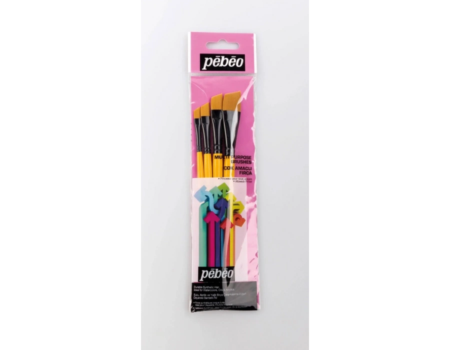 Pebeo 4 Lü Fırça Seti No:9