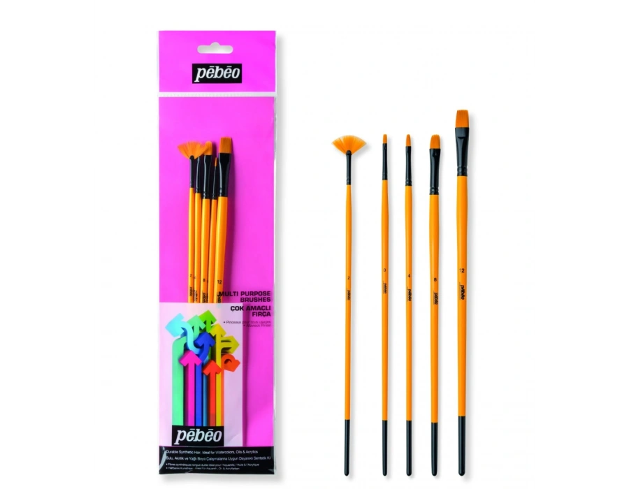 Pebeo Çok Amaçlı Fırça Seti - Set 13