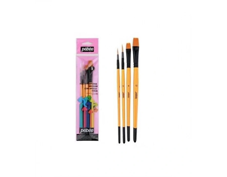 Pebeo 4Lü Fırça Seti No:1