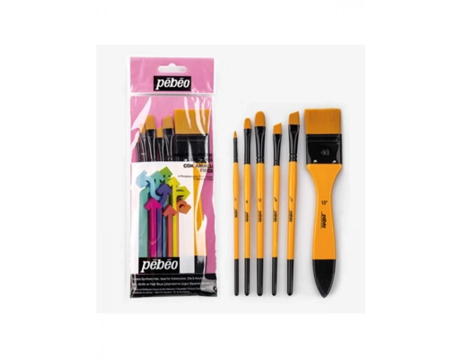 Pebeo Fırça Seti 3 lü Set-17