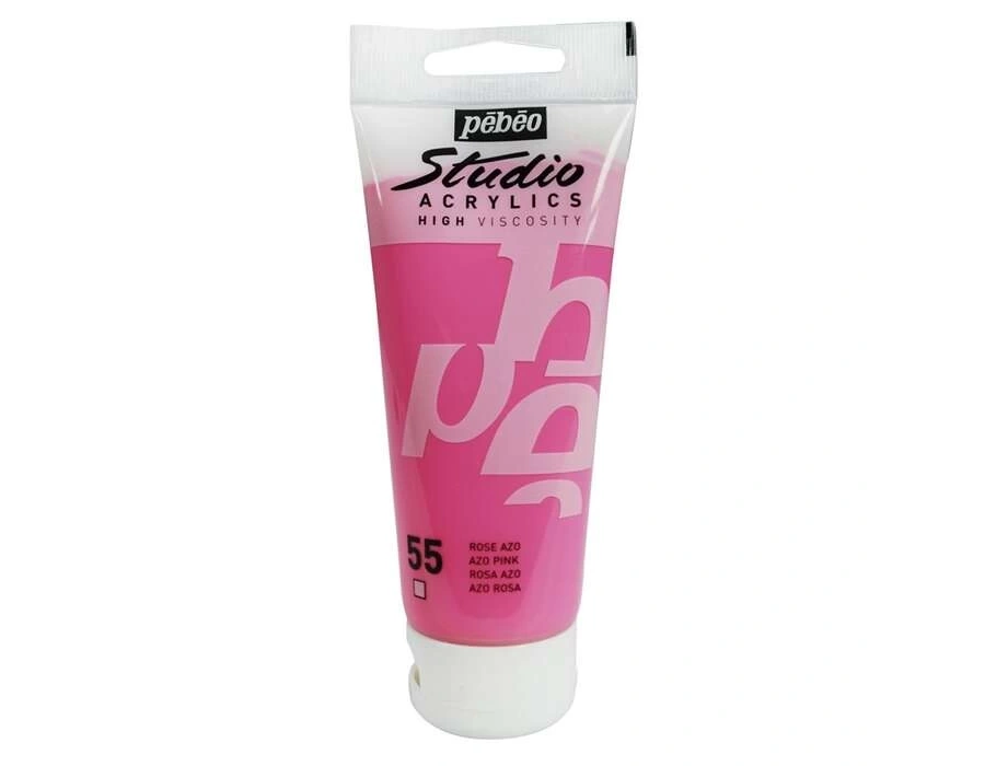 Pebeo Studio Akrilik Boya 100 ml Azo Pink 55