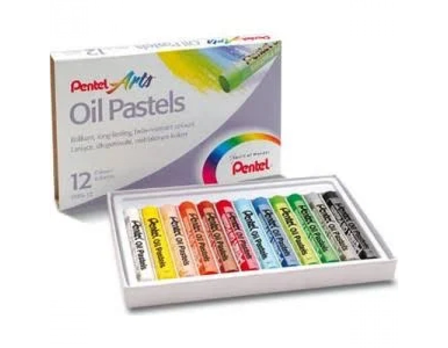 Pentel Oil Pastels Yağlı Pastel 25 Li Renk