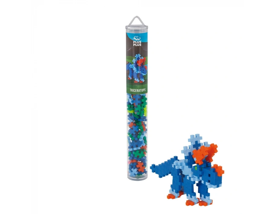 PLUS-PLUS TRICERATOPS / 100 PCS TUBE
