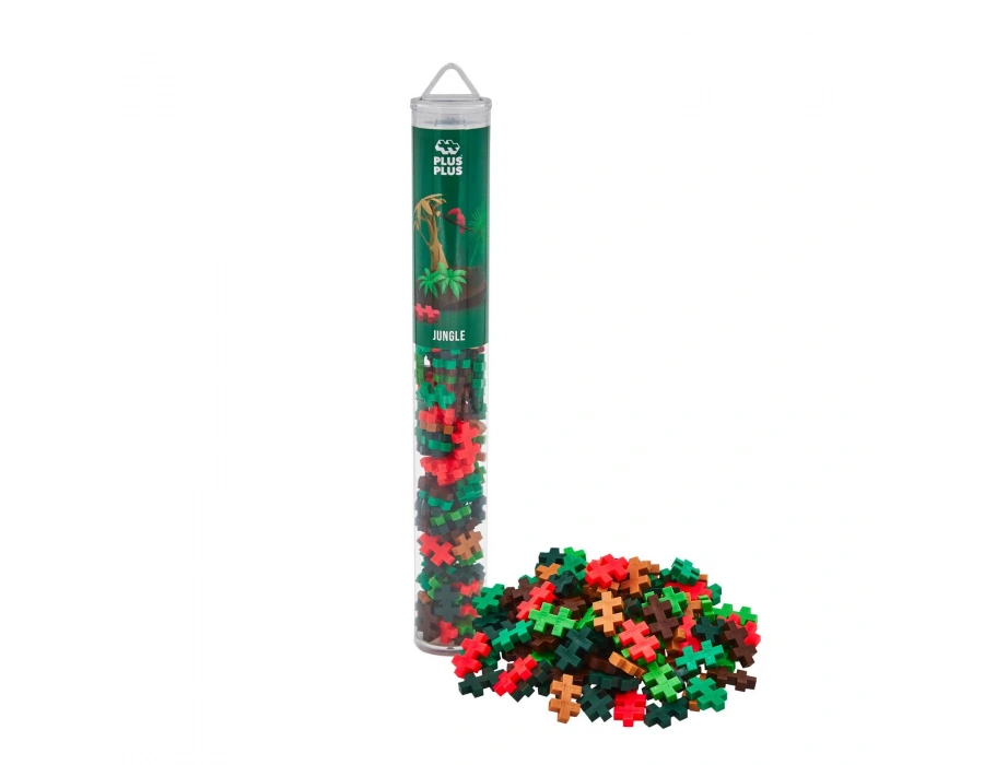 PLUS-PLUS JUNGLE MIX / 100 PCS TUBE