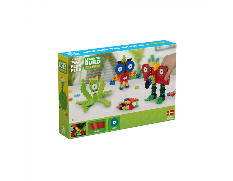 PLUS-PLUS LEARN TO BUILD CREATURES