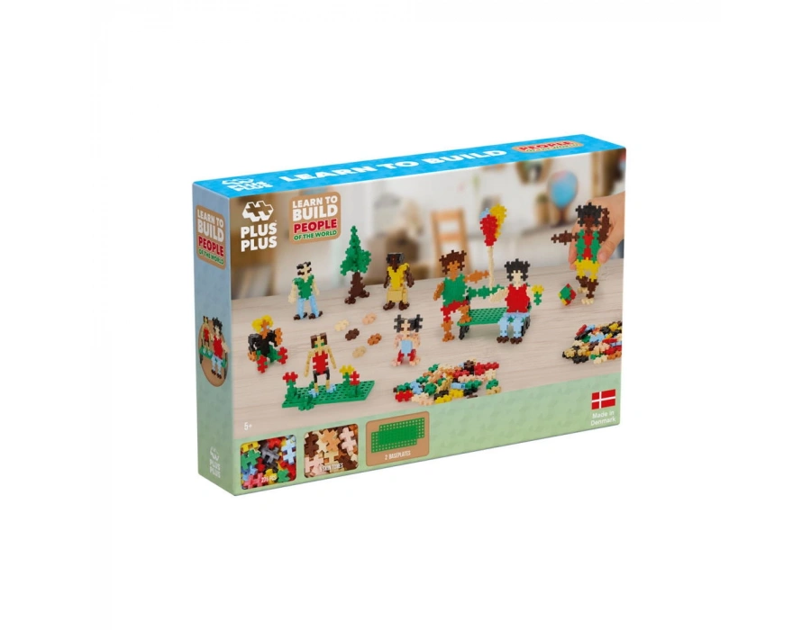PLUS-PLUS LEARN TO BUILD PEOPLE OF THE WORLD