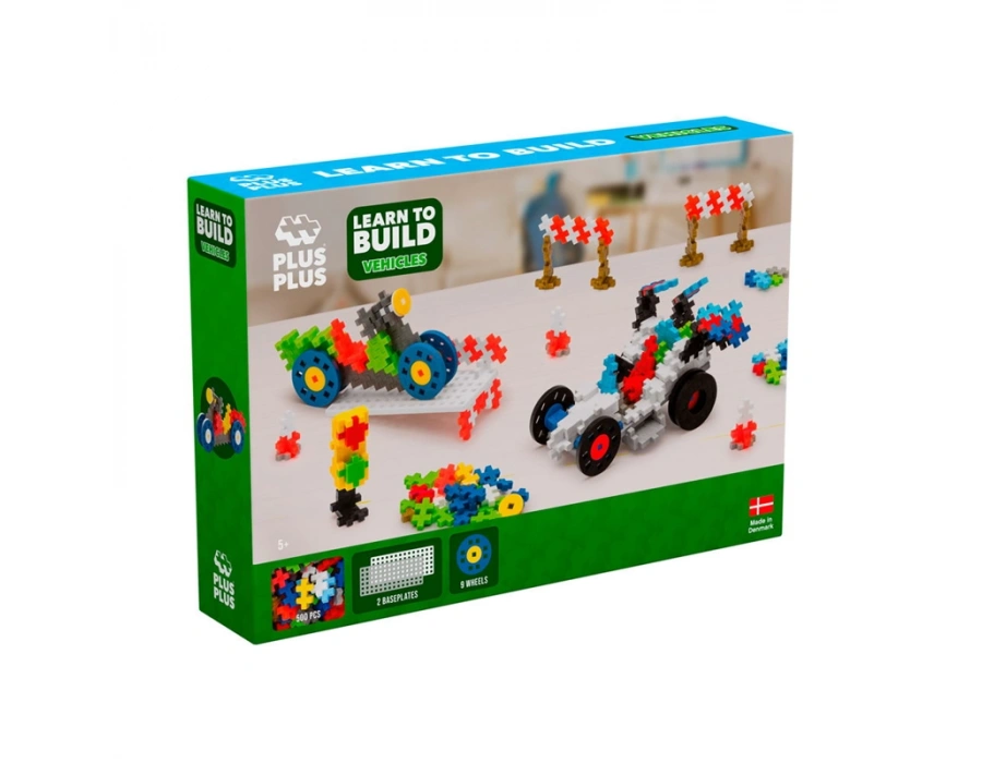 PLUS-PLUS LEARN TO BUILD GO! VEHICLES
