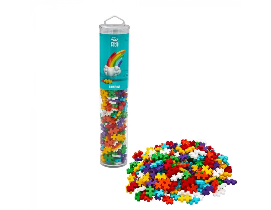 PLUS-PLUS RAINBOW MIX / 240 PCS TUBE