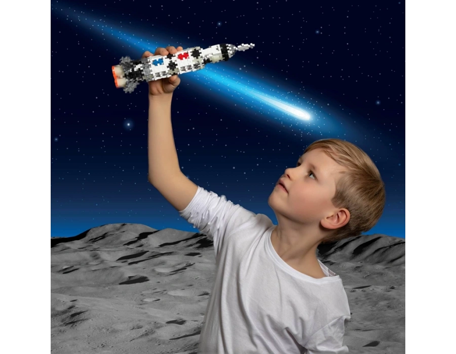 PLUS-PLUS SATURN V ROCKET / 240 PCS / TUBE